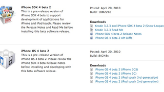 iPhone OS 4.0 Beta 2 Is Here